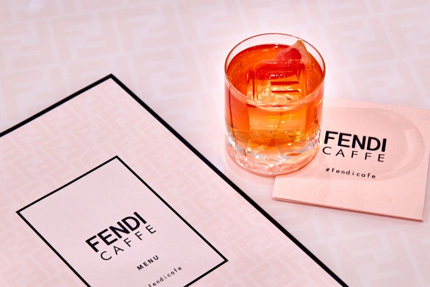 FENDI CAFFE SELFRIDGES LONDON 01 FENDI Cocktail Roman Passion