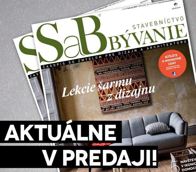 Nové číslo SaB- Stavebníctvo a bývanie