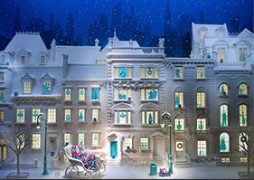Tiffany & Co. odhaluje své legendární vánoční výlohy